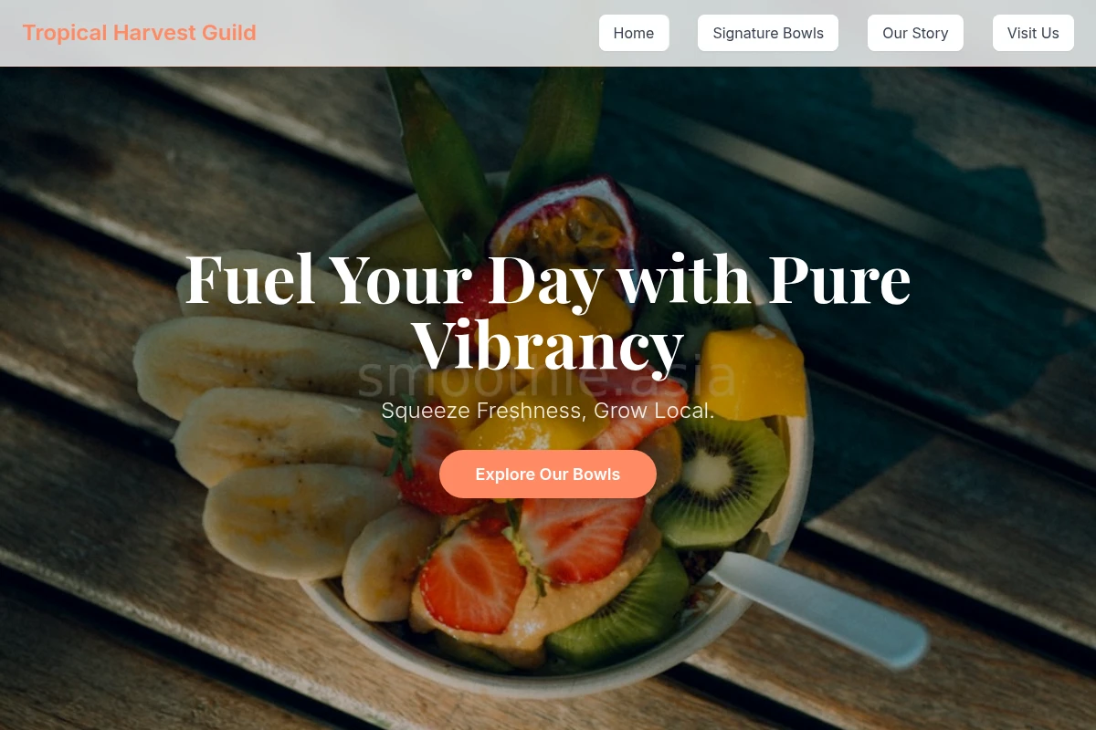 Vitality Acai Bowl