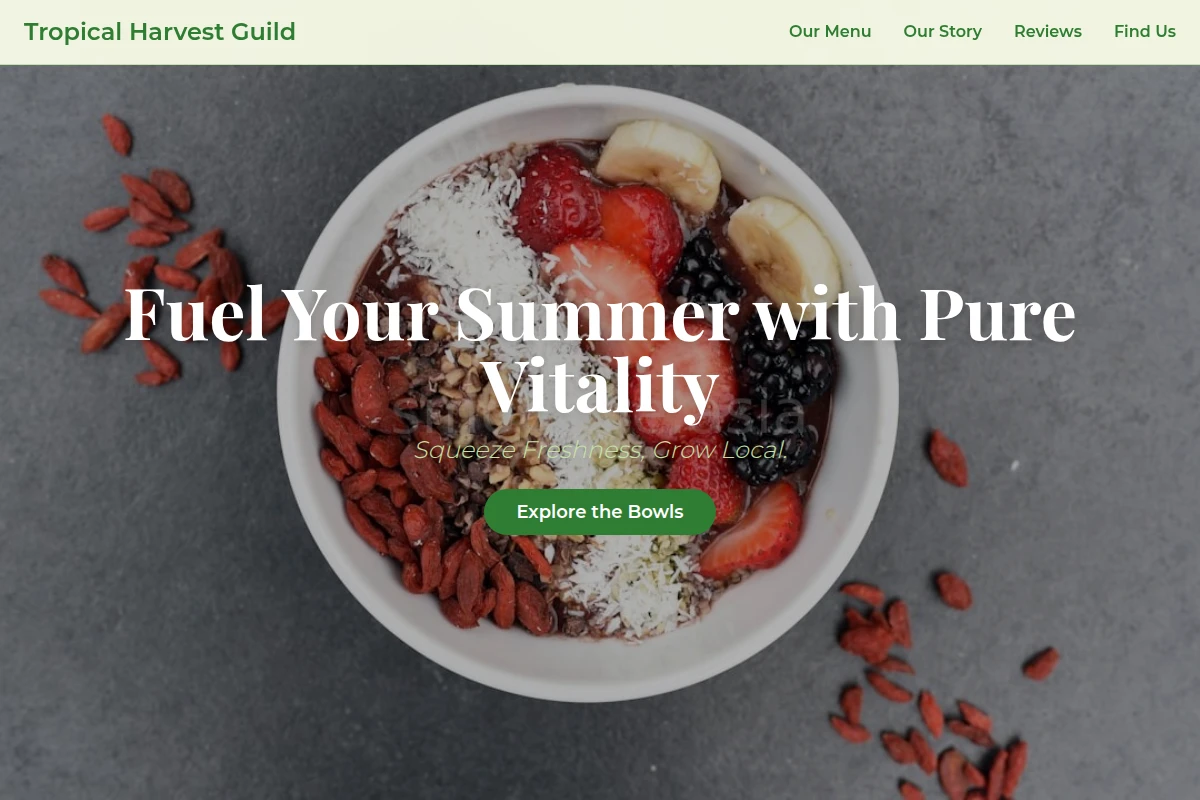 Summer Acai Bowl