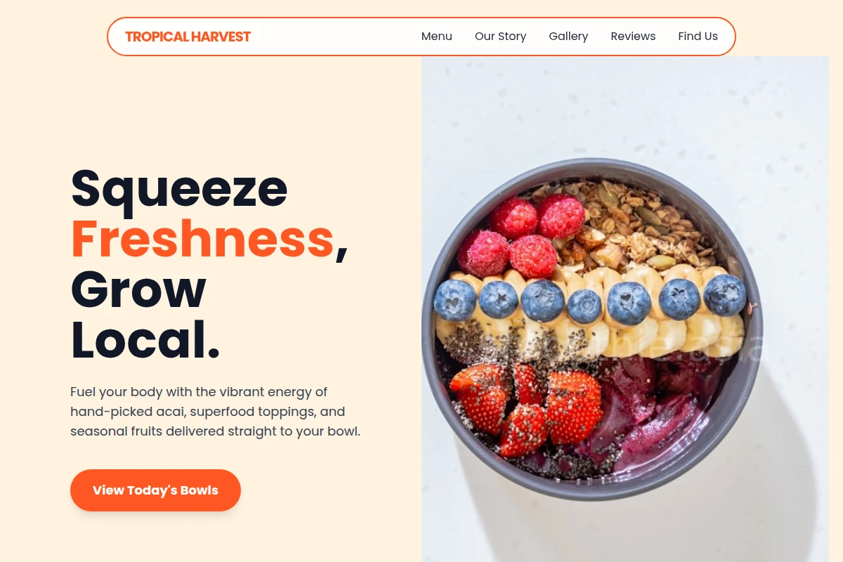 Wellness Acai Bowl
