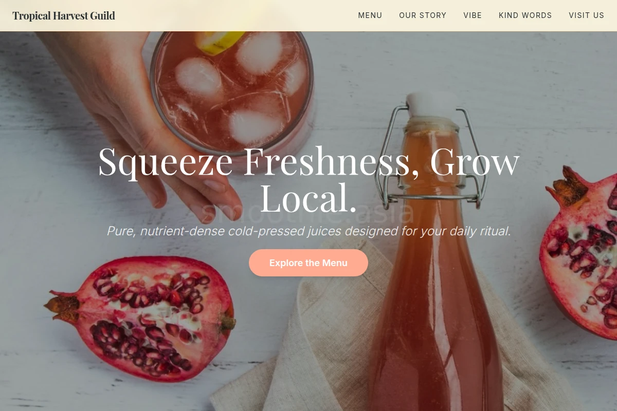 Cold-pressed Health Food Cafe