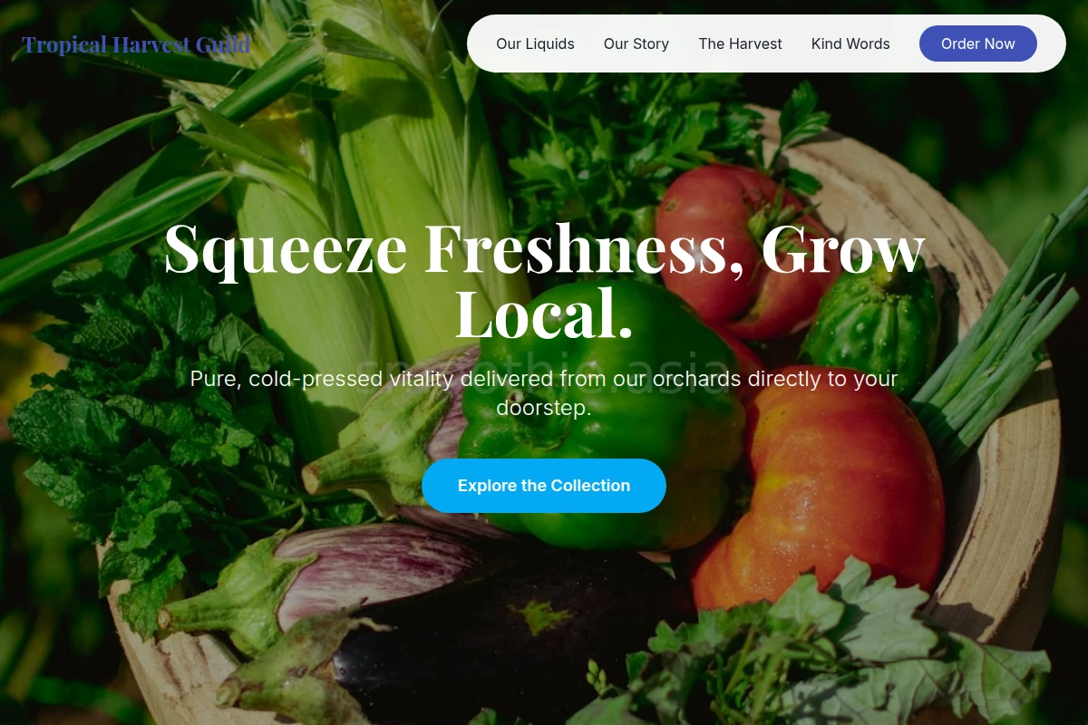 Liquid Organic Food