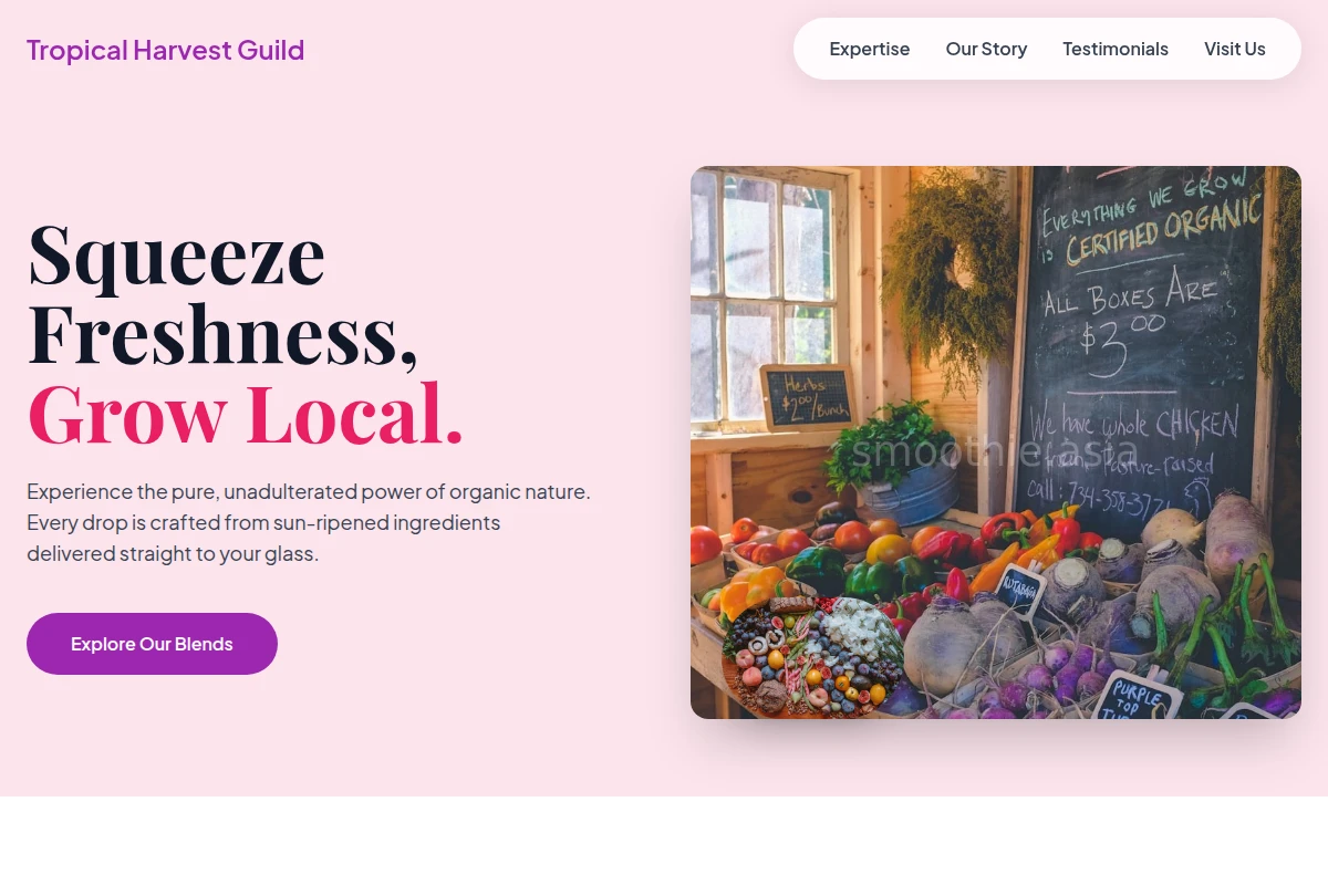 Juice Organic Food