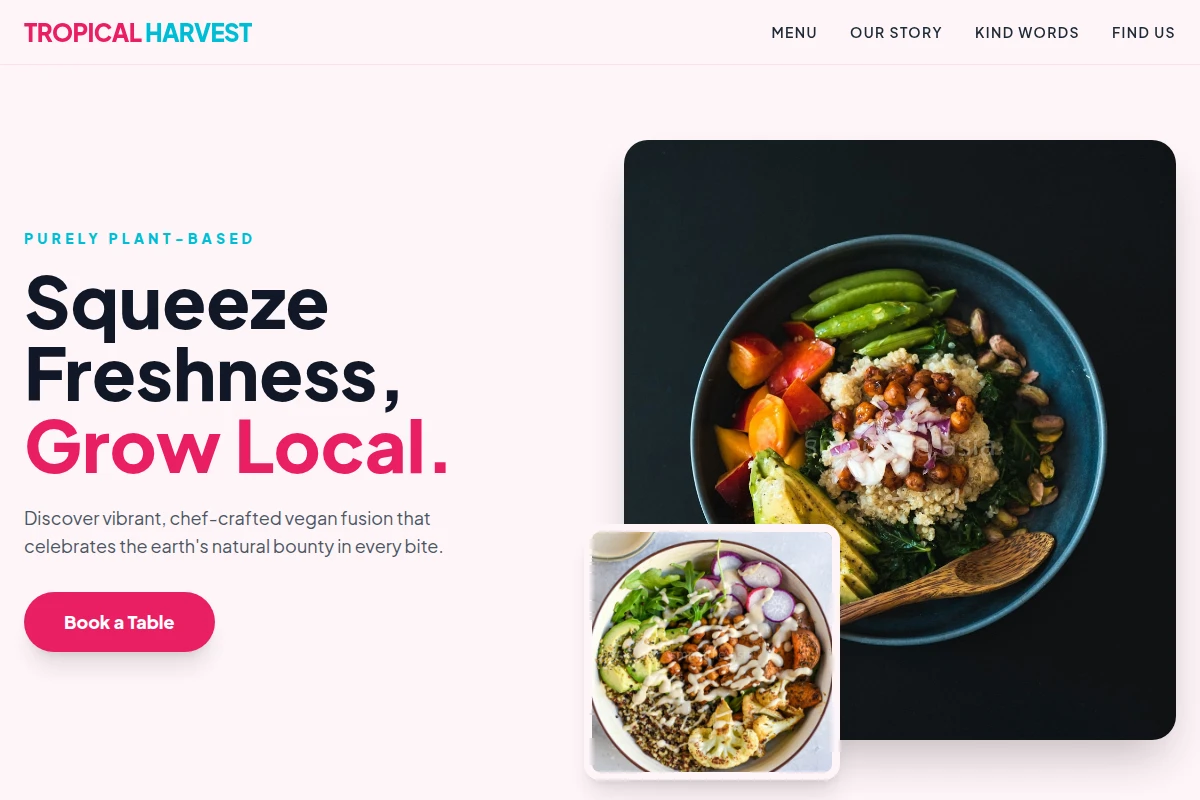 Fusion Vegan Food