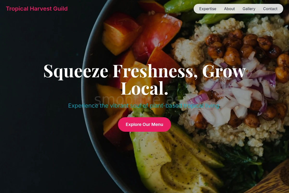 Tropical Vegan Food